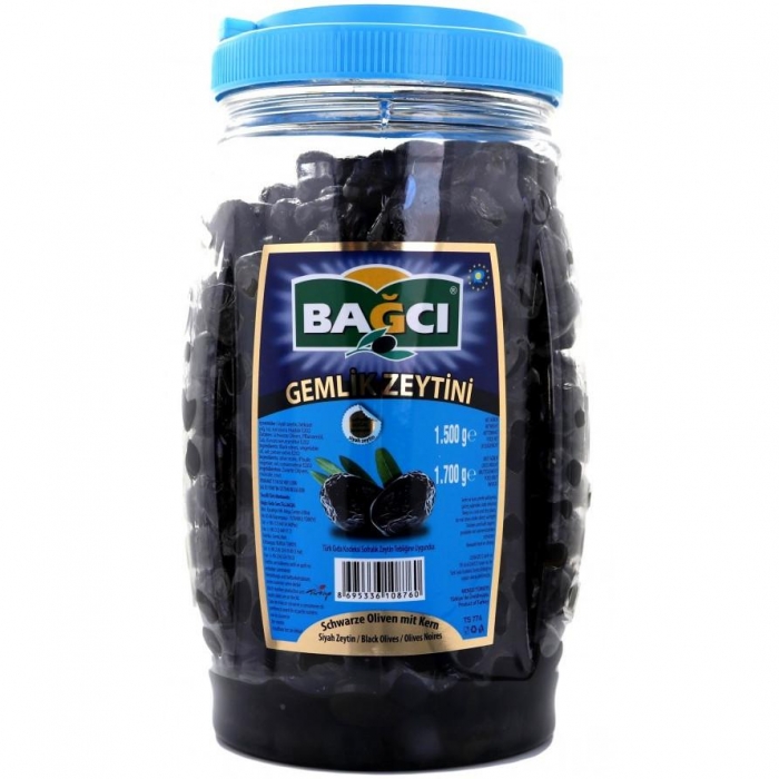 BAGCI GEMLIK BLACK OLIVE 1500G BLUE PET